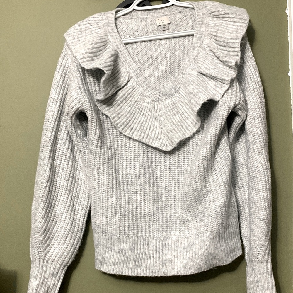 A New Day Ruffle Sweater XS